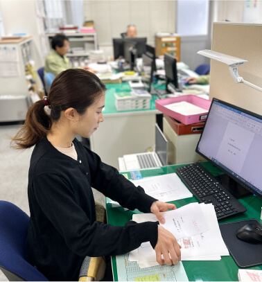 仕事の流れ～1day～